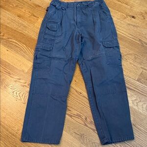 5.11 Tactical Series Cargo Pants 32x30 Black Cotton Utility Workwear